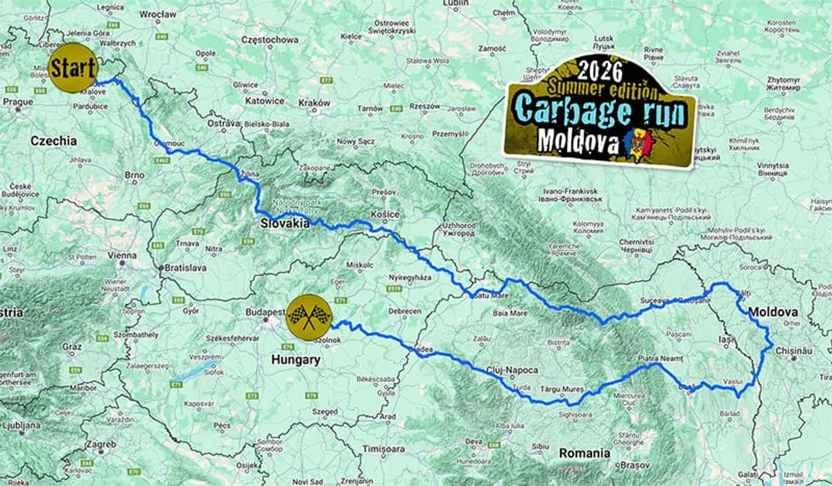 Route kaart